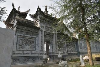 川心拱北門(mén)樓及磚雕影壁